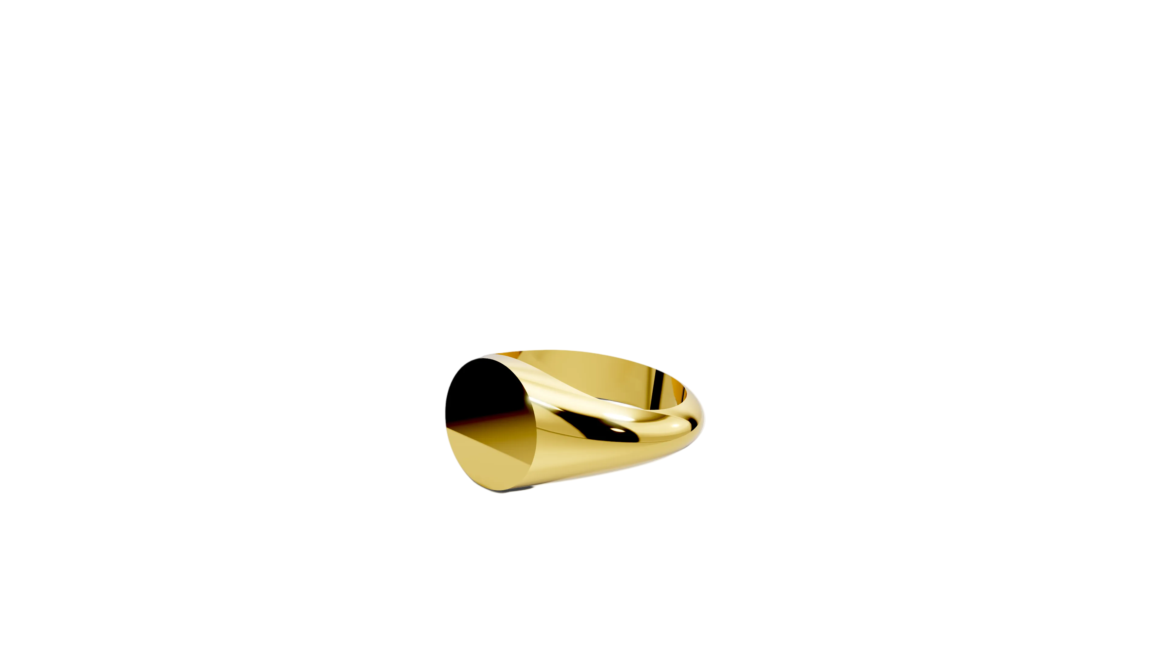 Signet Ring - Rund