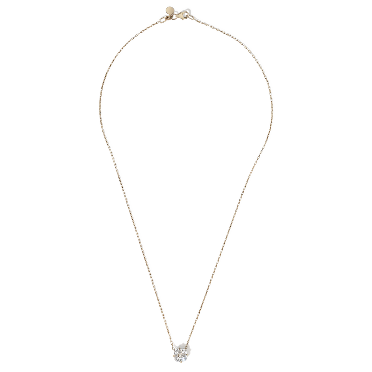 Asscher Diamond Pendant/Halsband