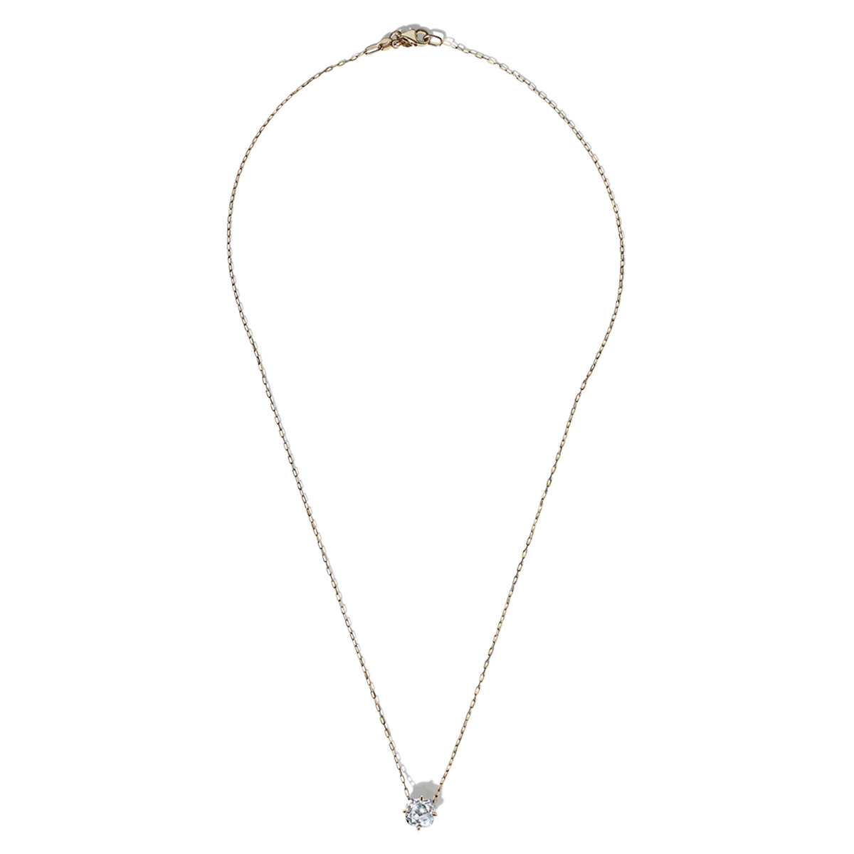 Cushion Diamond Pendant/Halsband