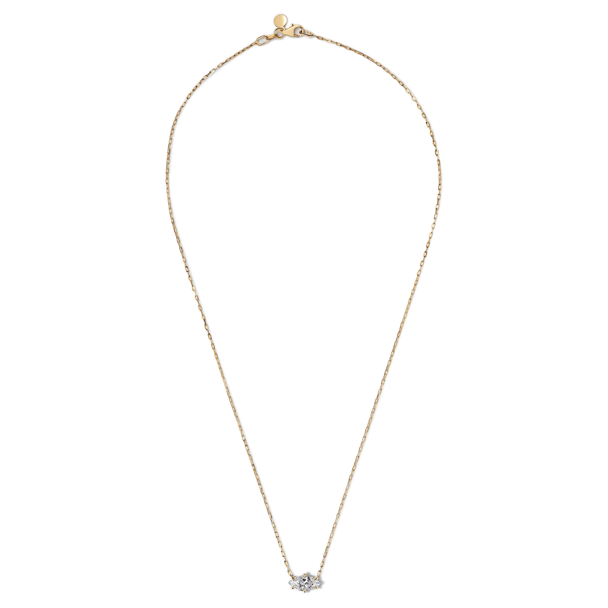 Marquise Diamond Pendant/Halsband